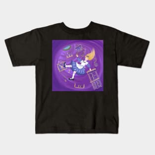 Down the Rabbit Hole: Alice in wonderland inspired Kids T-Shirt